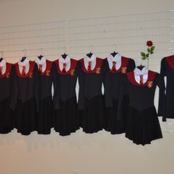 JNS Performance Wear - Custom Team Synchro Dresses or come in for a custom for just one Skater!!