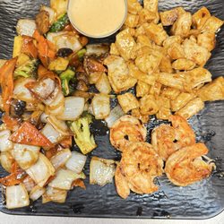 Akagi Sushi & Hibachi - Chicken and shrimp hibachi
