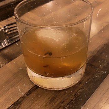 B2 Bistro + Bar - Peach old fashion - Mediterranean Near Me - North Brunswick, New Jersey B2 Bistro + Bar - Peach old fashion - Mediterranean Near Me - North Brunswick, New Jersey