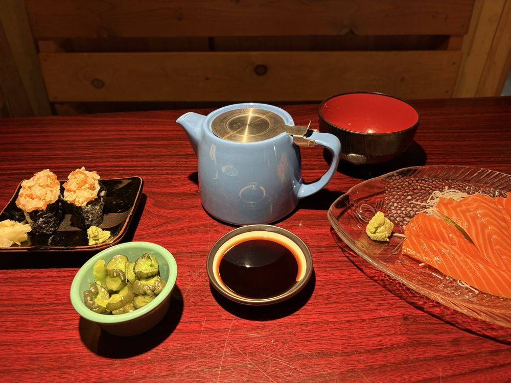 Food from Sada Sushi & Izakaya
