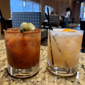 Baker's Crust - Everything Mary and Grilled Peach Smash - Breakfast & Brunch Near Me - Chesapeake, Virginia Baker's Crust - Everything Mary and Grilled Peach Smash - Breakfast & Brunch Near Me - Chesapeake, Virginia