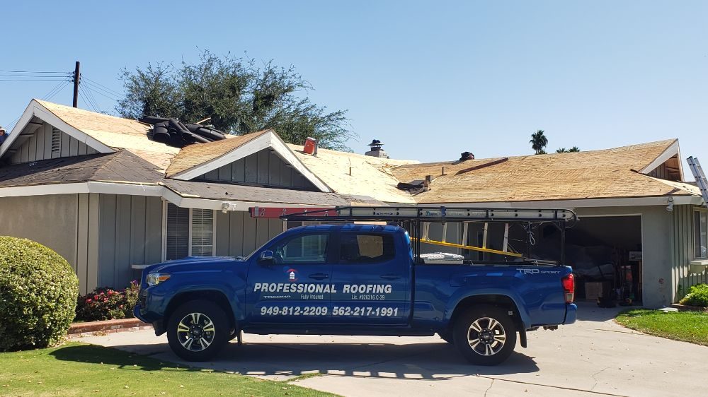 Slide of Professional Roofing