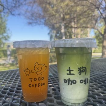 Togo Coffee - Persimmon jasmine tea & Pear matcha - Coffee & Tea Near Me - San Gabriel, California Togo Coffee - Persimmon jasmine tea & Pear matcha - Coffee & Tea Near Me - San Gabriel, California