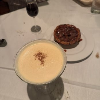 ALC Steaks - TEXAS PECAN TART, Grahams 10yr NV Port - Steakhouses Near Me - Austin, Texas