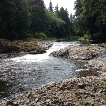 Rainbow Falls State Park - this was the supposed "rainbow falls" - Parks Near Me - Chehalis, Washington