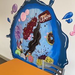 City Vape - Beautiful artwork done by one of the employees!!