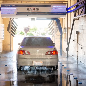 Chevron - a car in a car wash station - Gas Stations Near Me - Lincoln, California Chevron - a car in a car wash station - Gas Stations Near Me - Lincoln, California