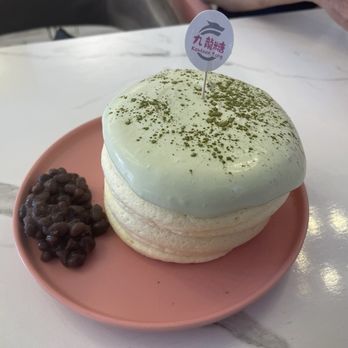 Kowloon Tong - Matcha Red Bean Soufflé Pancake - Desserts Near Me - Brooklyn, New York