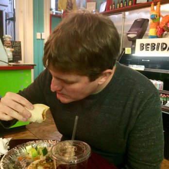 Taquería Laurita - Keith contemplating his next bite - Mexican Near Me - Carlisle, Pennsylvania Taquería Laurita - Keith contemplating his next bite - Mexican Near Me - Carlisle, Pennsylvania