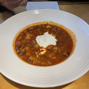 TUNDRA Restaurant - Mushroom goulash - New American Near Me - Hailey, Idaho TUNDRA Restaurant - Mushroom goulash - New American Near Me - Hailey, Idaho