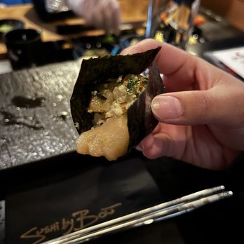 Sushi by Bou- Fulton Market Chicago @ Emily Hotel - handroll - Sushi Bars Near Me - Chicago, Illinois Sushi by Bou- Fulton Market Chicago @ Emily Hotel - handroll - Sushi Bars Near Me - Chicago, Illinois