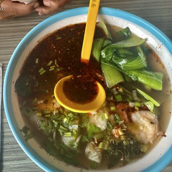 3+3 Lanzhou Ramen - A14. Seafood Hand-Pulled Noodles Soup - Chinese Near Me - Kennesaw, Georgia 3+3 Lanzhou Ramen - A14. Seafood Hand-Pulled Noodles Soup - Chinese Near Me - Kennesaw, Georgia
