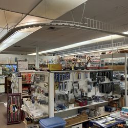 The Electric Train Shop - Elevated layout.