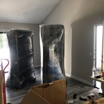 EasyPro Movers - My couches all wrapped up! - Movers Near Me - Oakland Park, Florida
