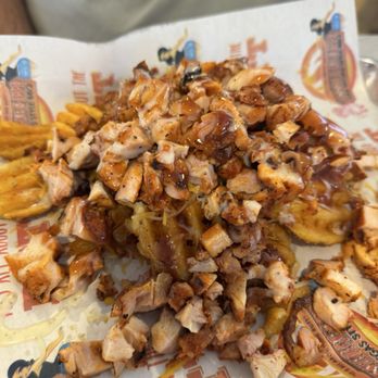 Jessie Rae's BBQ Henderson - The jive chicken on waffle fries! - Barbeque Near Me - Henderson, Nevada Jessie Rae's BBQ Henderson - The jive chicken on waffle fries! - Barbeque Near Me - Henderson, Nevada