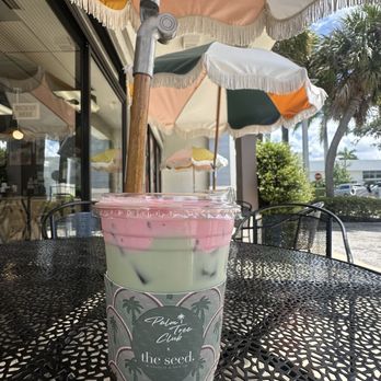 the seed. - Jupiter - Strawberries & Cream Matcha Latte - Juice Bars & Smoothies Near Me - Jupiter, Florida