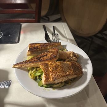 Cave Restaurant - Salmon pasta - Venues & Event Spaces Near Me - Temecula, California