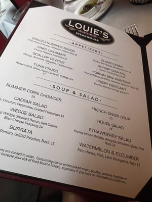 Menu photo 4 Louie’s Prime Steakhouse Lake Harmony, PA Menu photo 4 Louie’s Prime Steakhouse Lake Harmony, PA