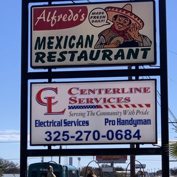 Alfredo's Mexican Restaurant - Their sign. - Mexican Near Me - Kingsland, Texas Alfredo's Mexican Restaurant - Their sign. - Mexican Near Me - Kingsland, Texas