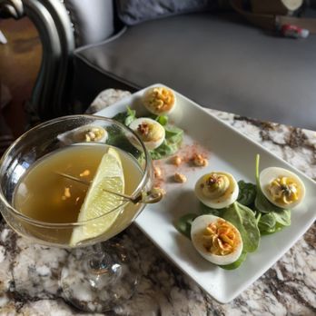 Cork & Cask - Deviled eggs and the tasty Trade Winds - Whiskey Bars Near Me - Colorado Springs, Colorado Cork & Cask - Deviled eggs and the tasty Trade Winds - Whiskey Bars Near Me - Colorado Springs, Colorado