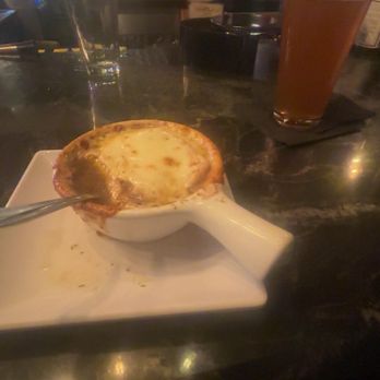 Florida Keys Steak and Lobster House - french onion soup - Steakhouses Near Me - Marathon, Florida Florida Keys Steak and Lobster House - french onion soup - Steakhouses Near Me - Marathon, Florida