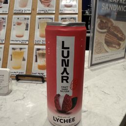 Lychee Seltzer $6