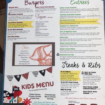 Great Lakes Eatery & Pub - Menu 2 - Diners Near Me - Dundee, Michigan