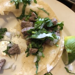 Carne Asada taco. I forgot to take a picture until I'd scarfed half of it down! Really good! Carne Asada taco. I forgot to take a picture until I'd scarfed half of it down! Really good!