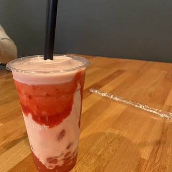 BobaLust - Kirkland - Strawberry - Bubble Tea Near Me - Kirkland, Washington BobaLust - Kirkland - Strawberry - Bubble Tea Near Me - Kirkland, Washington