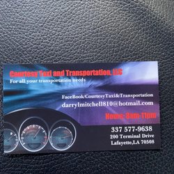 Courtesy Taxi & Transportation