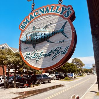 SmacNally's - SmacNally's Welcome sign - Seafood Near Me - Ocracoke, North Carolina
