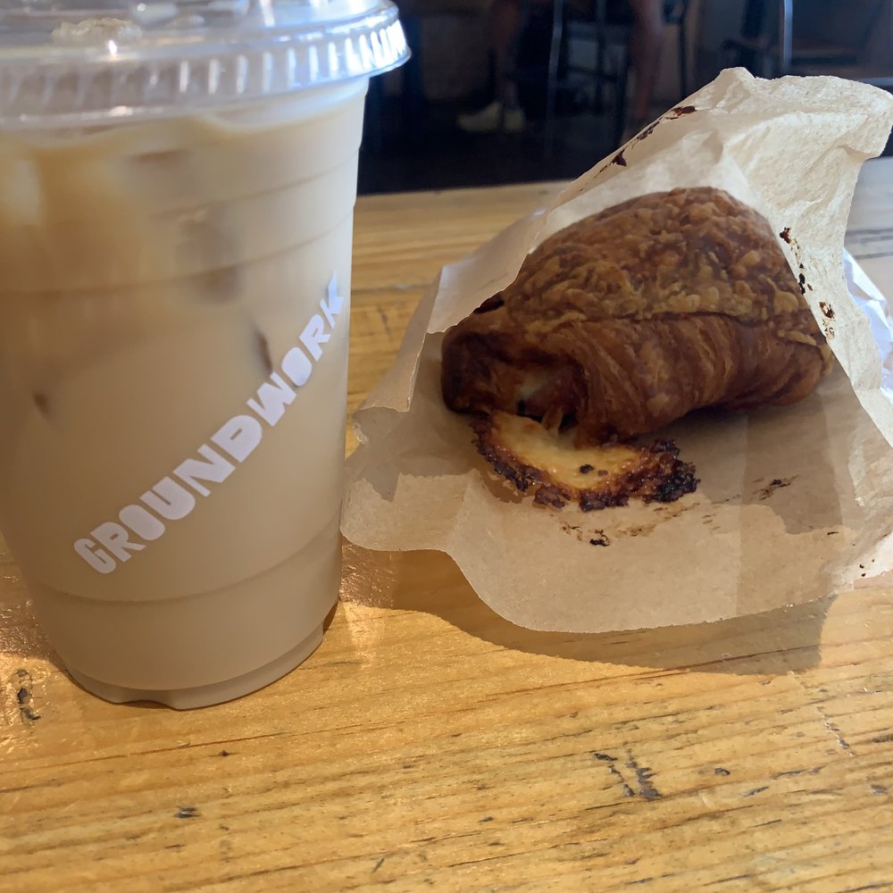 Groundwork Coffee - Pumpkin cold brew latte: 2 stars. Good pumpkin flavor, but too much milk for my taste - Coffee & Tea Near Me - Los Angeles, California Groundwork Coffee - Pumpkin cold brew latte: 2 stars. Good pumpkin flavor, but too much milk for my taste - Coffee & Tea Near Me - Los Angeles, California