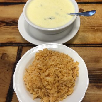 La Casa de Los Tacos - Cream of Corn soup with a side of rice. Fresh sweet corn!! Omg delicious!!! - Tacos Near Me - Secaucus, New Jersey La Casa de Los Tacos - Cream of Corn soup with a side of rice. Fresh sweet corn!! Omg delicious!!! - Tacos Near Me - Secaucus, New Jersey
