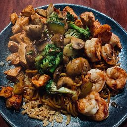 Chicken and Shrimp Hibachi Chicken and Shrimp Hibachi