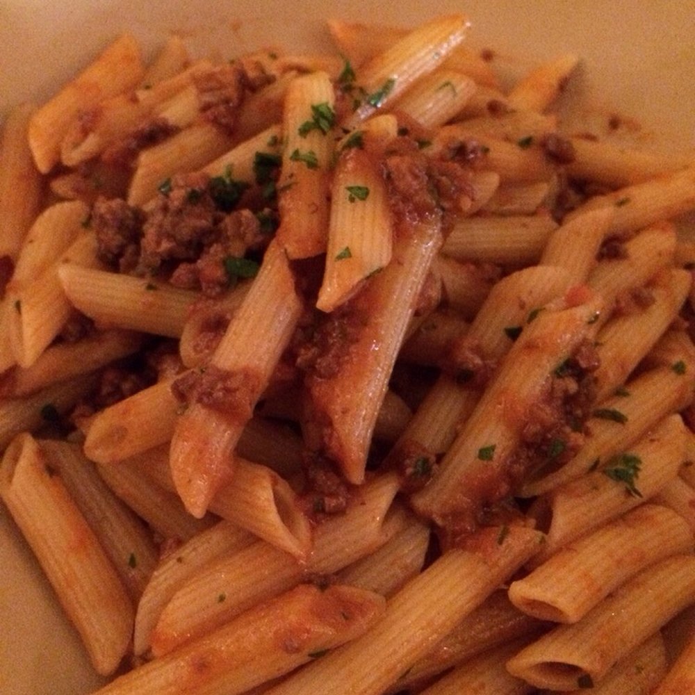 Ristorante Accademia - Penne pasta and meat sauce - Tuscan Near Me - Florence, FI Ristorante Accademia - Penne pasta and meat sauce - Tuscan Near Me - Florence, FI