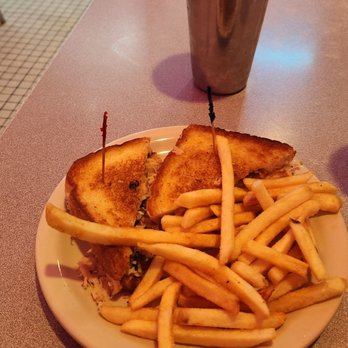 66 Diner - Albuquerque Turkey sandwich and Vanilla butterscotch shake - Diners Near Me - Albuquerque, New Mexico