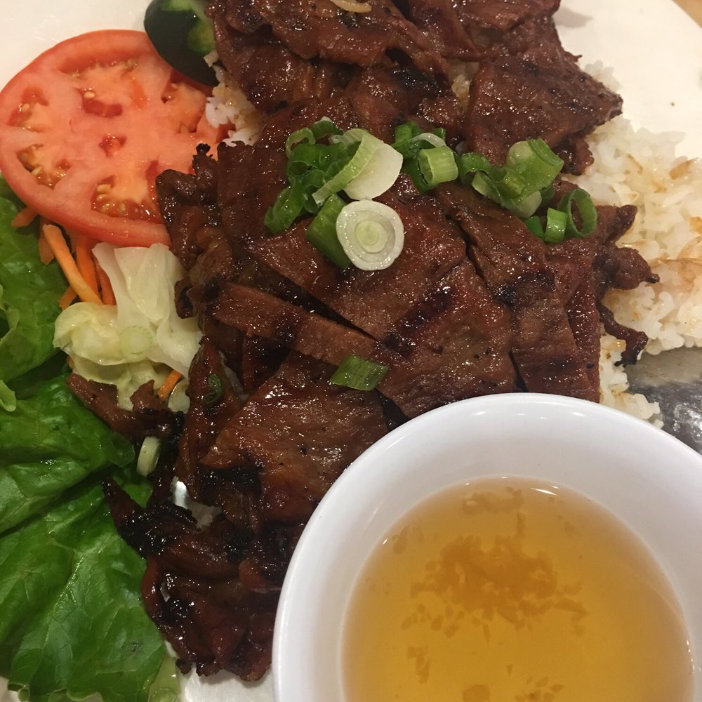 Mi La Cay - Pork and rice dish. Delicious - Vietnamese Near Me - Silver Spring, Maryland