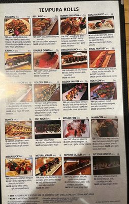 Menu photo 4 Sushi Bear Tustin, CA Menu photo 4 Sushi Bear Tustin, CA