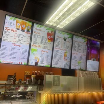Tiger Boba - Menu! - Bubble Tea Near Me - Fresno, California