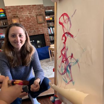 Sunny Blossom Therapy - Ms. Kathy leading home OT sessions - Occupational Therapy Near Me