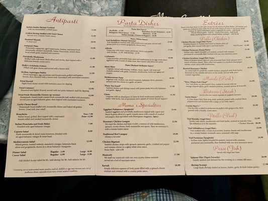 Menu photo 1 Mama Carolla's Indianapolis, IN Menu photo 1 Mama Carolla's Indianapolis, IN