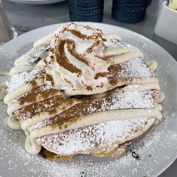 The Brunch House - Cinnamon Bun Shortstack - Breakfast & Brunch Near Me - Mahopac, New York The Brunch House - Cinnamon Bun Shortstack - Breakfast & Brunch Near Me - Mahopac, New York