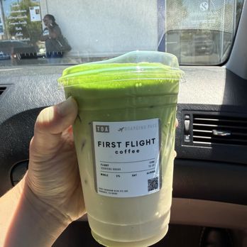 First Flight Coffee - jasmine matcha cloud - Coffee & Tea Near Me - Torrance, California