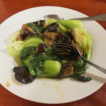 Dumpling House - Bok choy with mushrooms - Szechuan Near Me - Milford, Connecticut