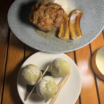 bashi - Mochi (green tea) and Whisky Miso Bread Pudding - Asian Fusion Near Me - Rancho Palos Verdes, California bashi - Mochi (green tea) and Whisky Miso Bread Pudding - Asian Fusion Near Me - Rancho Palos Verdes, California