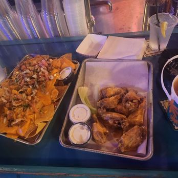 Salty's Beach Bar - Our appetizers and our wonderful cook! - Cocktail Bars Near Me - Lake Como, New Jersey Salty's Beach Bar - Our appetizers and our wonderful cook! - Cocktail Bars Near Me - Lake Como, New Jersey