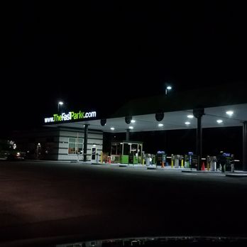 FastPark & Relax - It lit up like a beacon at night - Parking Near Me - Humble, Texas