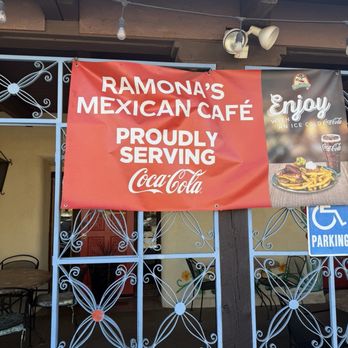 Ramona’s Mexican Cafe - Signage - Mexican Near Me - Albuquerque, New Mexico