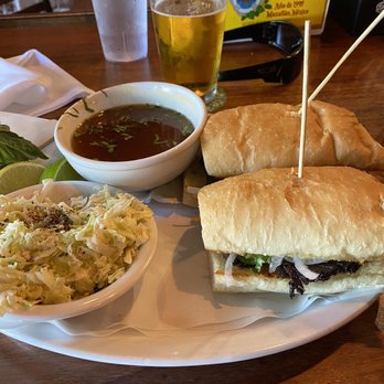 The Banshee - Pho-rench Dip with coleslaw - Bars Near Me - Chico, California The Banshee - Pho-rench Dip with coleslaw - Bars Near Me - Chico, California