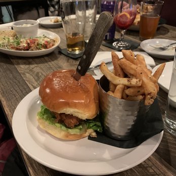Avenue Kitchen & Bar - Crispy Chicken Sandwich - New American Near Me - Baltimore, Maryland Avenue Kitchen & Bar - Crispy Chicken Sandwich - New American Near Me - Baltimore, Maryland